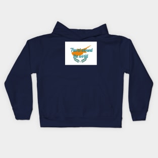 Travel Around the World - Cyprus Kids Hoodie